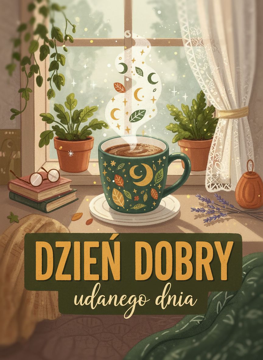 piękne kartki na dzień dobry