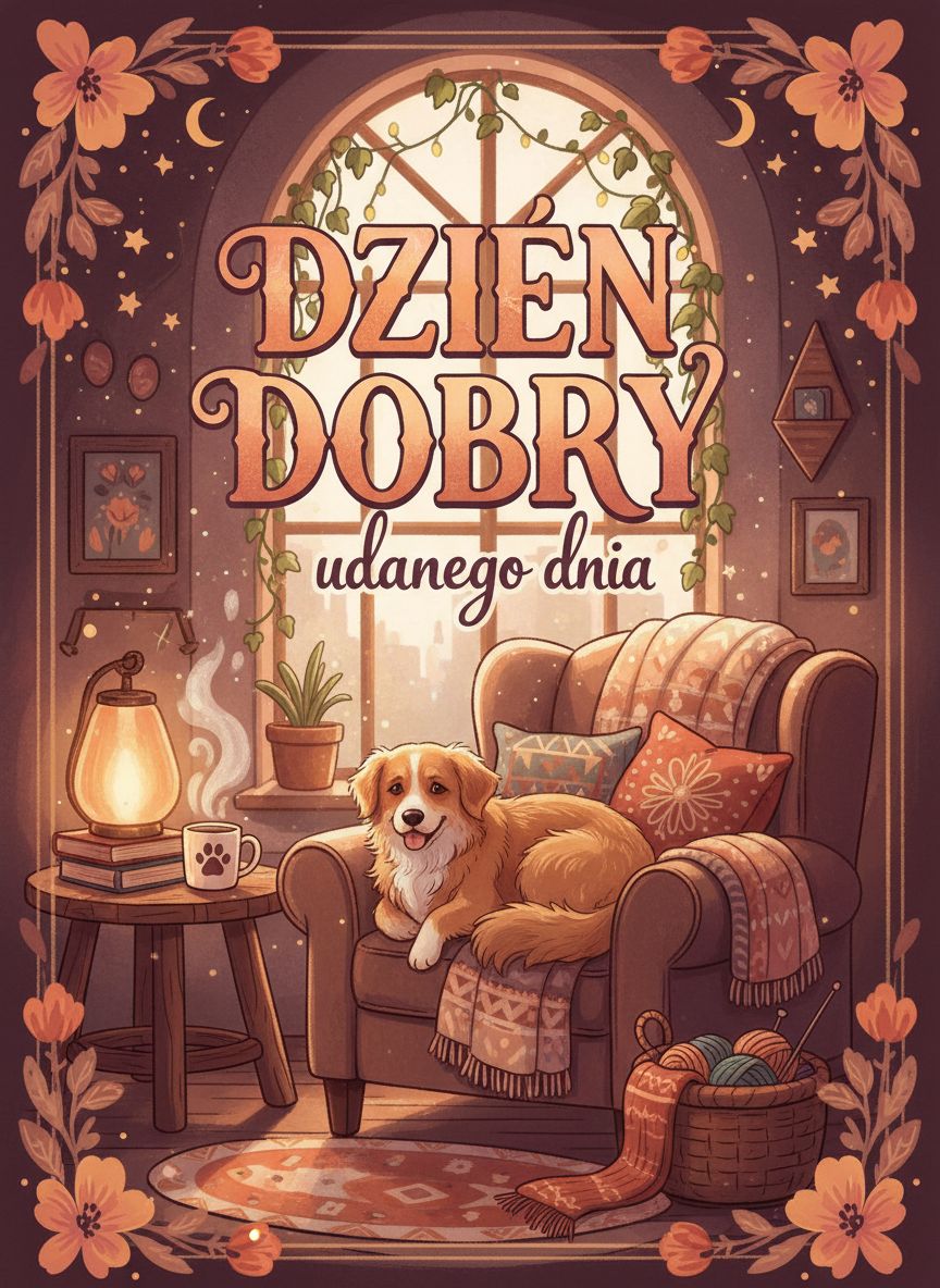 piękne kartki na dzień dobry