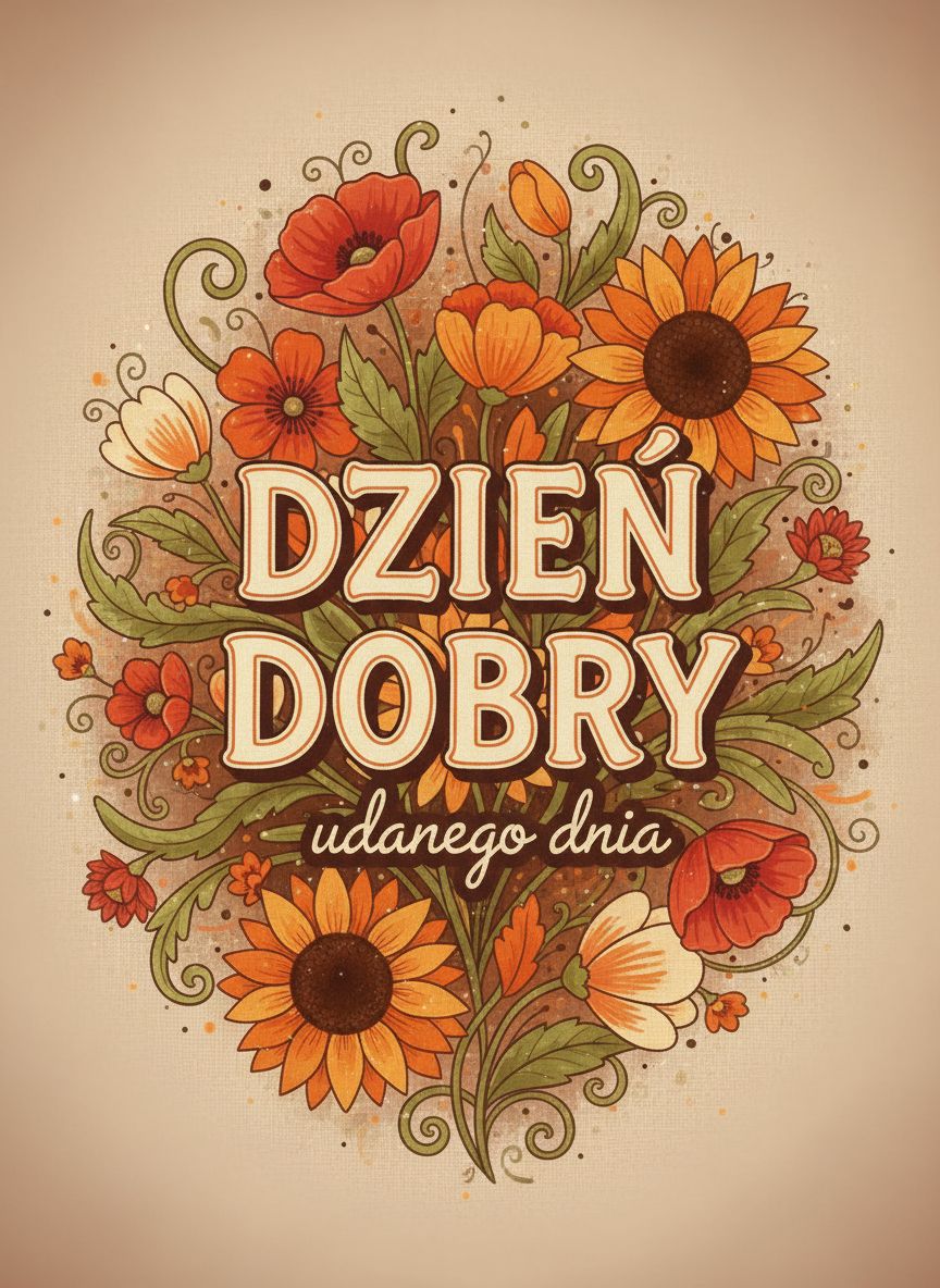 piękne kartki na dzień dobry