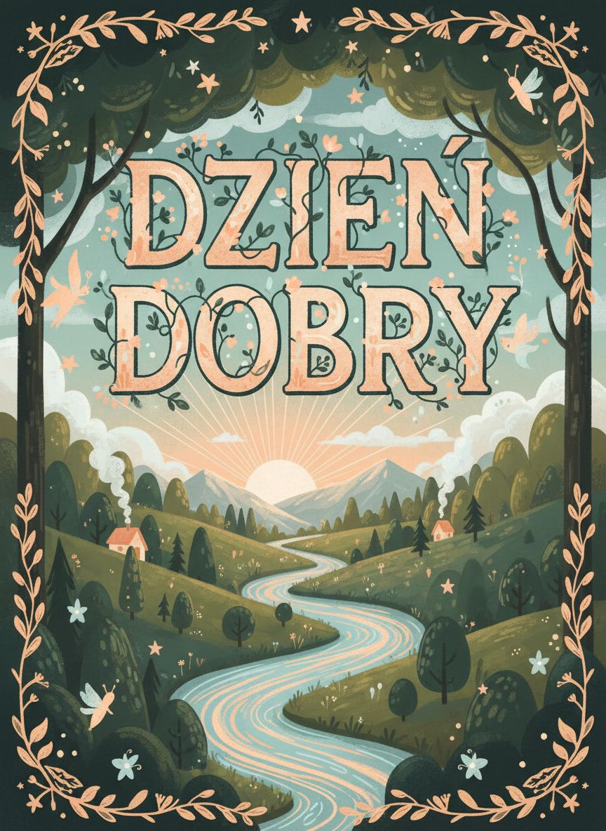 piękne kartki na dzień dobry