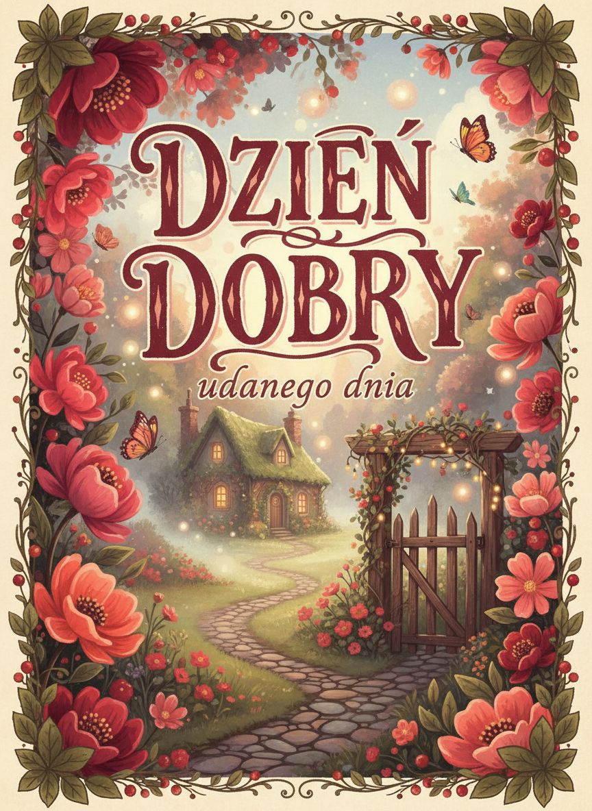 piękne kartki na dzień dobry